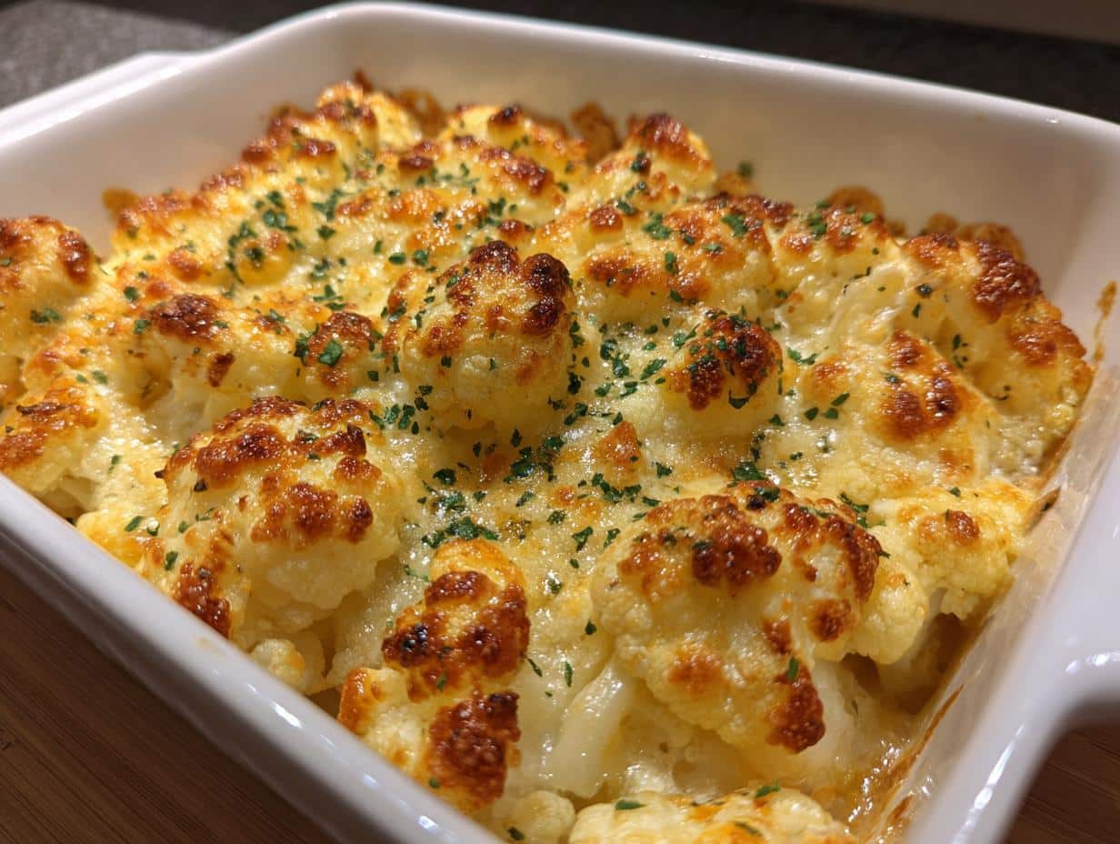 Cheesy Cauliflower Bake: A Healthy Family Favorite